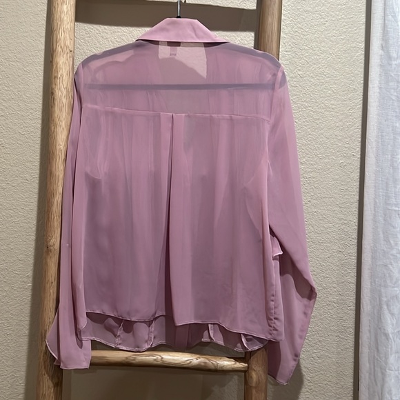 Pink Ruffle Blouse River Island - Picture 2 of 3